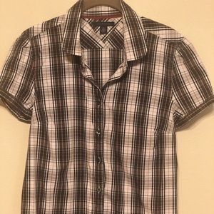 Tommy Hilfiger Short Sleeve Bottom Down Shirt